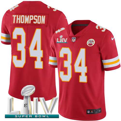 Youth Nike Chiefs 34 Darwin Thompson Red 2020 Super Bowl LIV Vapor Untouchable Limited Jersey,We sell and wholesale Youth Nike Chiefs 34 Darwin Thompson Red 2020 Super Bowl LIV Vapor Untouchable Limited Jersey on line form chian!